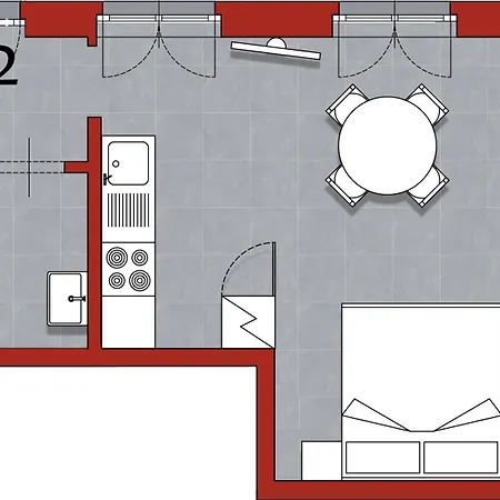 Ar Living Colletta Exclusive D2 Lägenhet *
